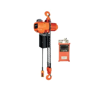 NICHI TECH Hook Type Electric Chain Hoist with Weight Limiter EC5 Series