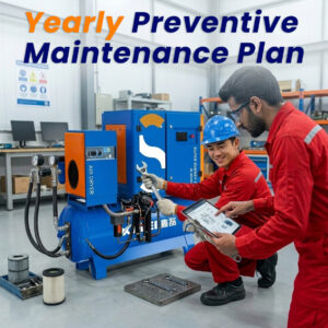 Air Compressor Preventive Maintenance Service Packages – Yearly Preventive Maintenance Plan