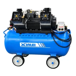 XINLEI 5HP Oilfree Air Compressor ZBW60A-2V-1/10-100L, 380V 50HZ 100L TANK 8BAR 116PSI 68DB